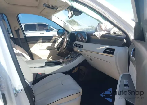 2021 Hyundai Palisade Calligraphy z USA, uszkodzony, nr VIN KM8R7DHEXMU279462